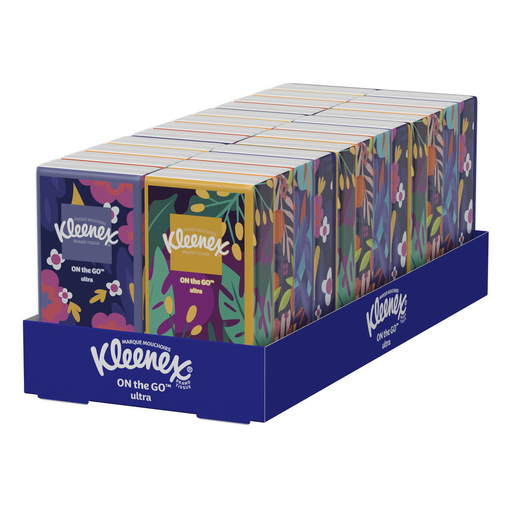 Kleenex Travel Size Facial Tissues — Soft, Portable & Ready Anywhere (8 Pack)