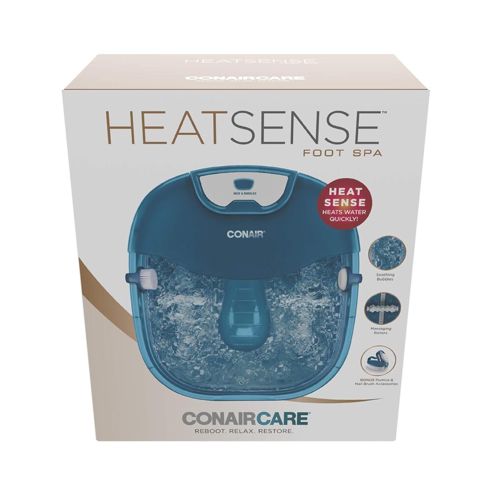 Conair® HeatSense Foot Spa — Heated Relaxing Foot Soak for Soothing Relief