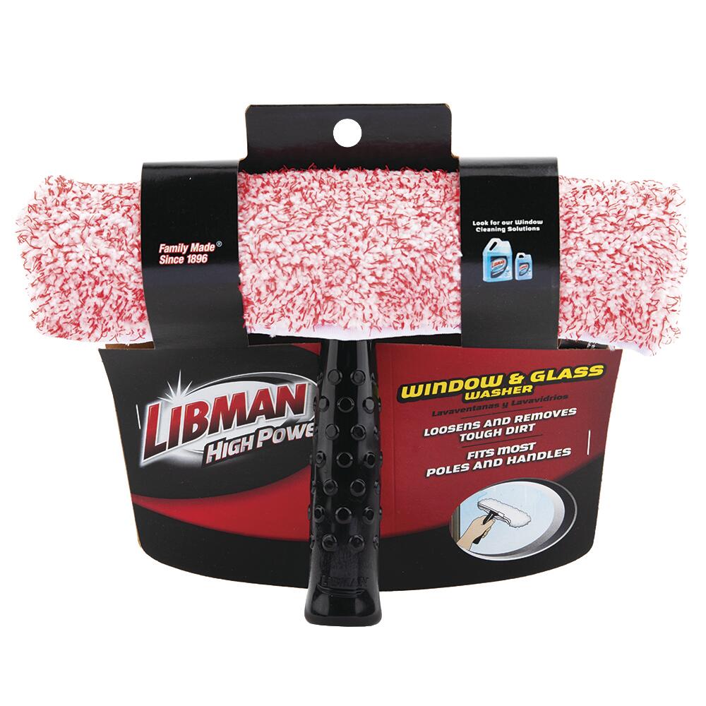 Libman 11.25" Microfiber Window & Glass Washer — Streak-Free Shine