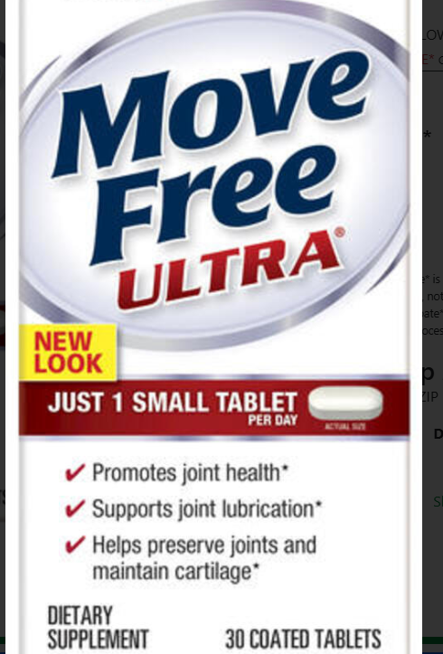 Schiff® Move Free Ultra® — 30 Count, Joint Support & Mobility Supplement