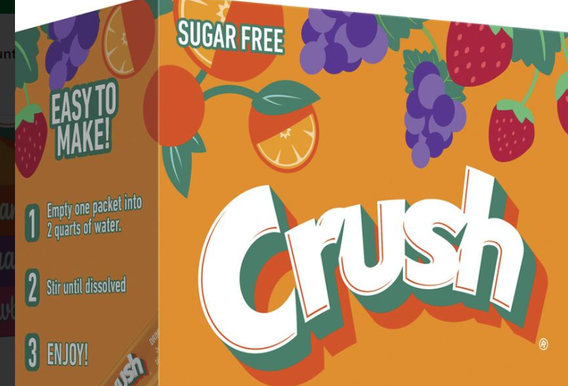 Crush® Variety Pack Drink Mix — 30 Count, Refreshing Assorted Flavors