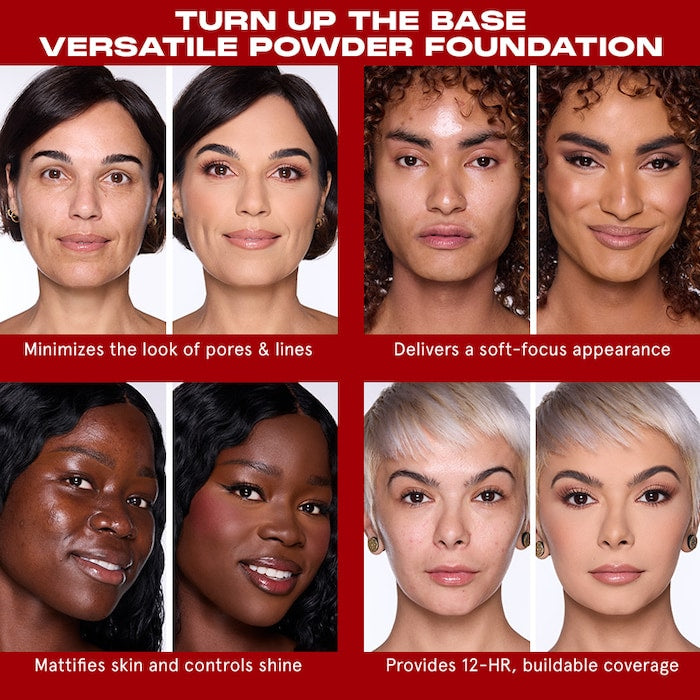 ONE/SIZE by Patrick Starrr Turn Up The Base Versatile Powder Foundation