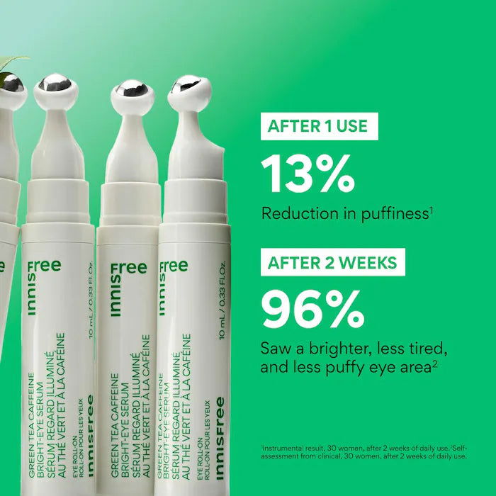 innisfree Green Tea Caffeine Bright-Eye Serum with Niacinamide