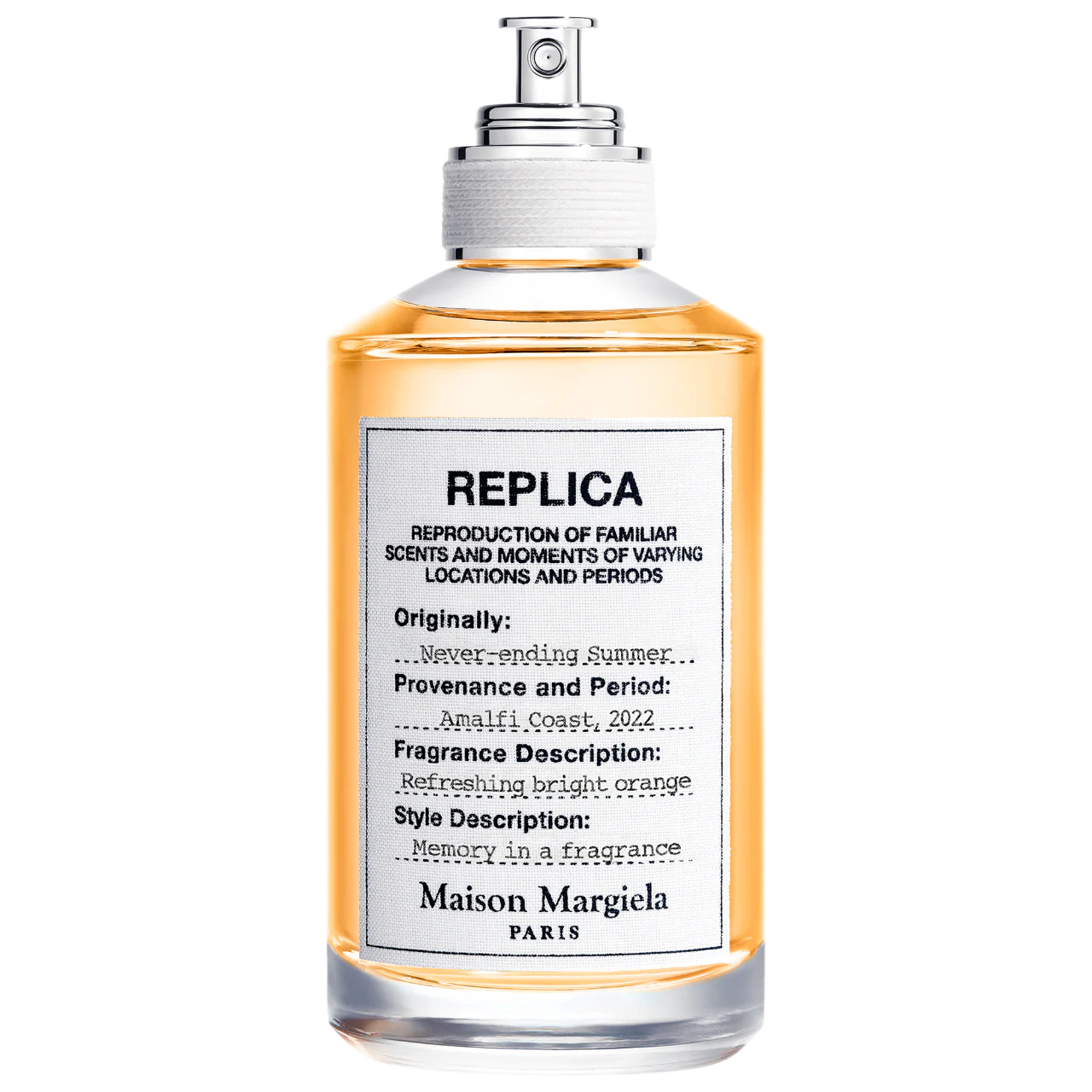 Maison Margiela REPLICA Never-ending Summer Eau de Toilette — Orange, Spritz & Solar Citrus Scent