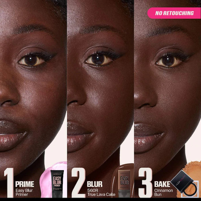 HUDA BEAUTY Easy Blur Natural Airbrush Foundation with Niacinamide