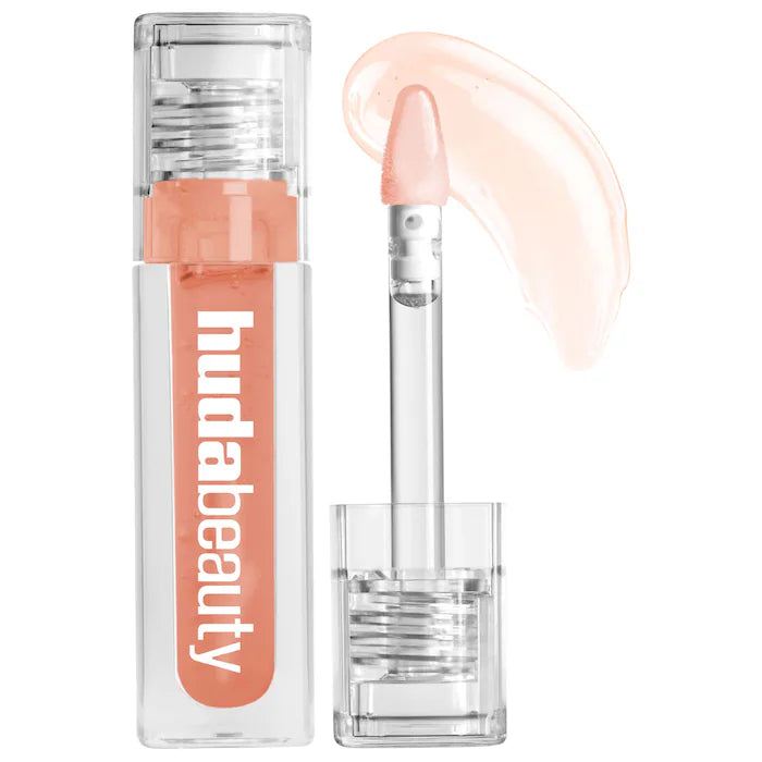 HUDA BEAUTY Faux Filler Ultra-Hydrating Tinted Jelly Lip Oil