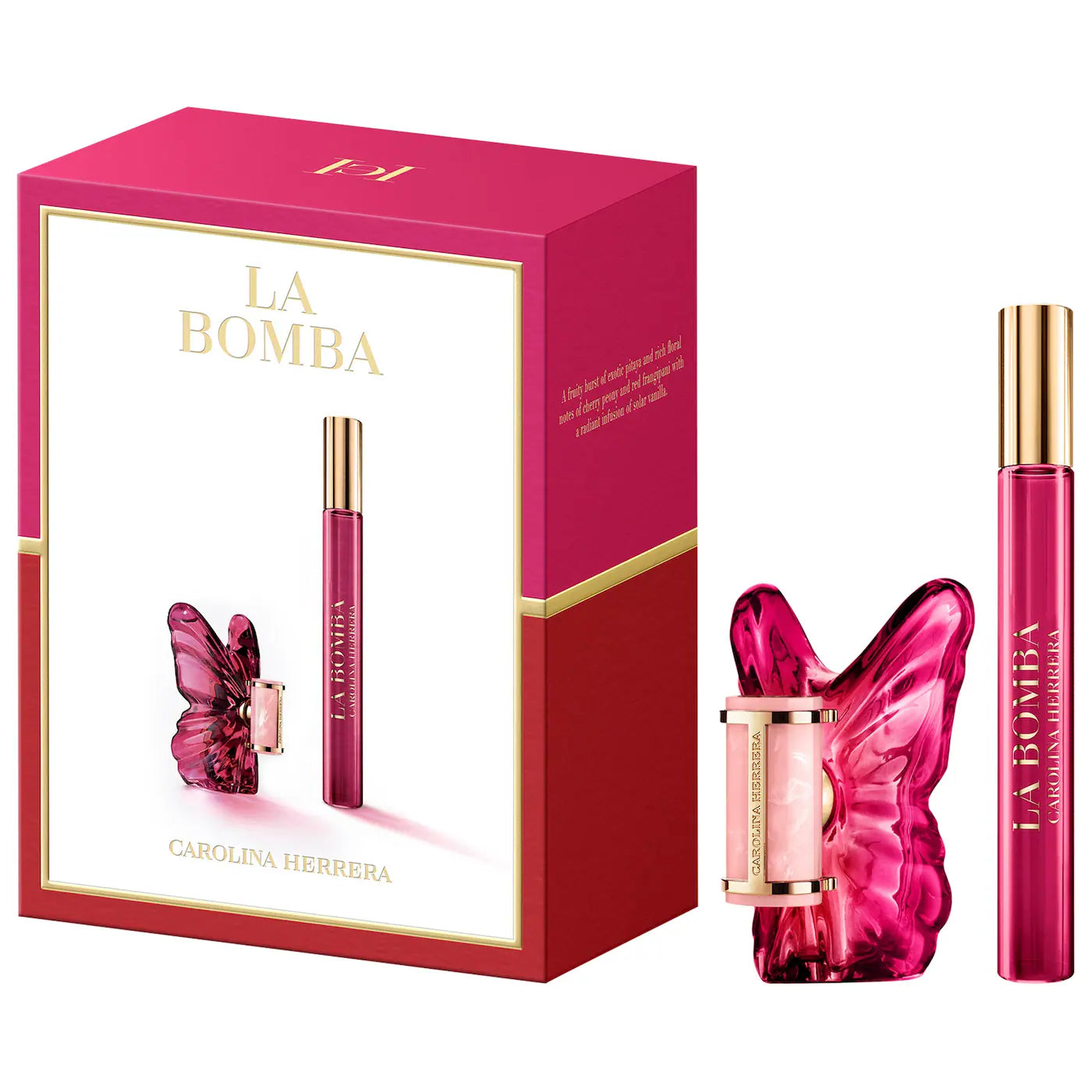 Carolina Herrera La Bomba Mini Duo Set — Luxury Mini Perfume Collection for Women