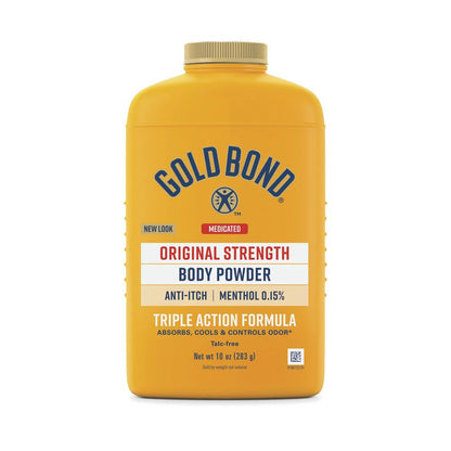 Gold Bond® Medicated Body Powder — 10 oz, Cooling & Odor Control Relief