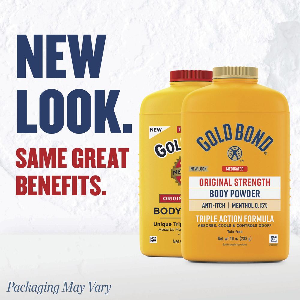 Gold Bond® Medicated Body Powder — 10 oz, Cooling & Odor Control Relief