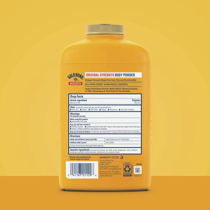 Gold Bond® Medicated Body Powder — 10 oz, Cooling & Odor Control Relief