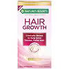 Nature’s Bounty Optimal Solutions Hair Growth Supplement Capsules, Biotin & Arginine Formula for Thicker, Healthier Hair, 30 Capsules