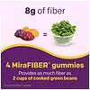 Mirafiber Dietary Supplement Gummies – Daily Fiber for Gut Health & Digestion Support