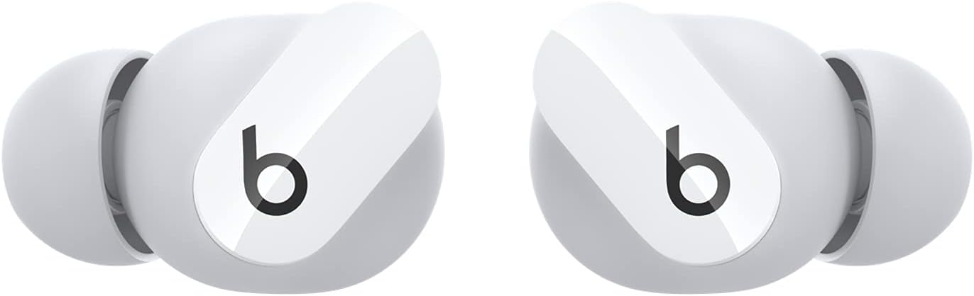 Beats Beats Studio Buds True Wireless Earbuds – Active Noise Cancelling Bluetooth Headphones, Built-In Microphone, IPX4 Sweat Resistant Design, Compatible with Apple & Android, White