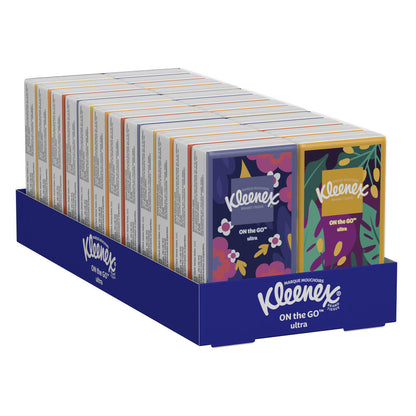Kleenex Travel Size Facial Tissues — Soft, Portable & Ready Anywhere (8 Pack)