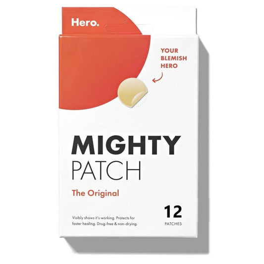 The Original Mighty Patch® — 12 Count, Fast-Acting Pimple & Blemish Patches