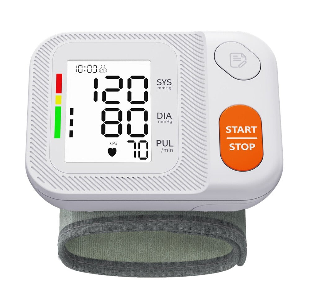 NuvoMed® Digital Wrist Blood Pressure Monitor — Portable & Easy-to-Use BP Device