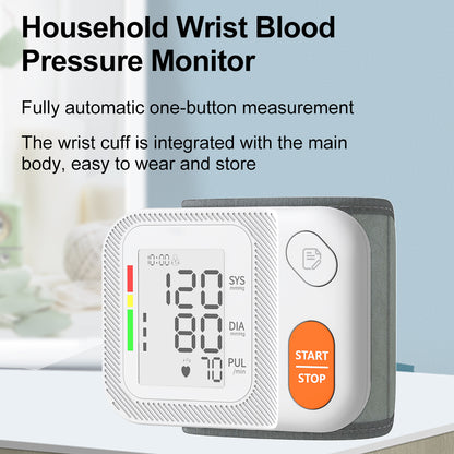 NuvoMed® Digital Wrist Blood Pressure Monitor — Portable & Easy-to-Use BP Device