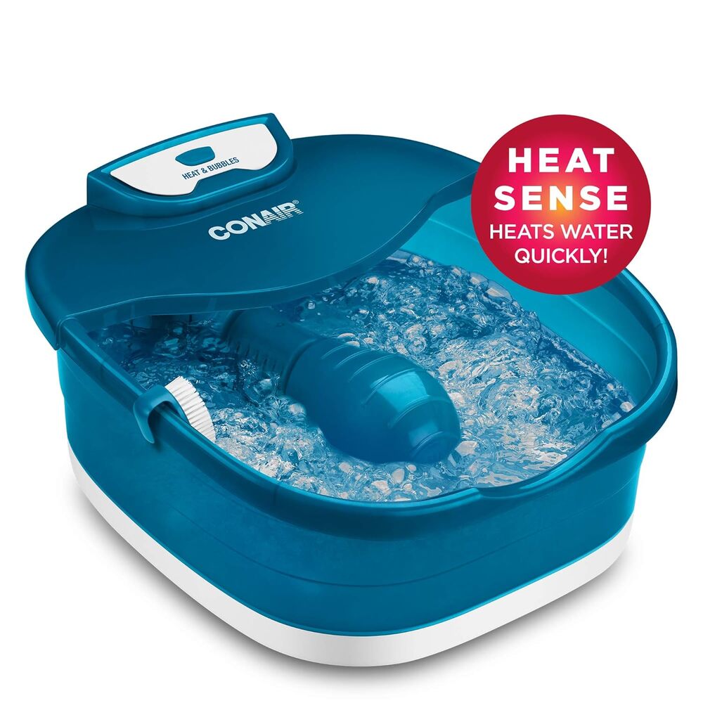 Conair® HeatSense Foot Spa — Heated Relaxing Foot Soak for Soothing Relief