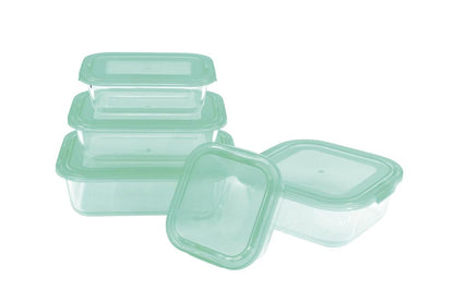 "10-Piece Glass Food Storage Container Set – Airtight & Leak-Proof"