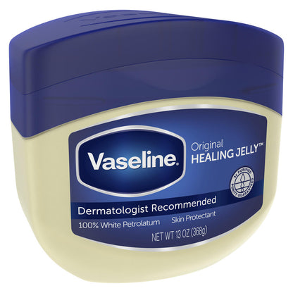 Vaseline® Original 100% Pure Petroleum Jelly — 13 oz, Deep Moisture Skin Protectant