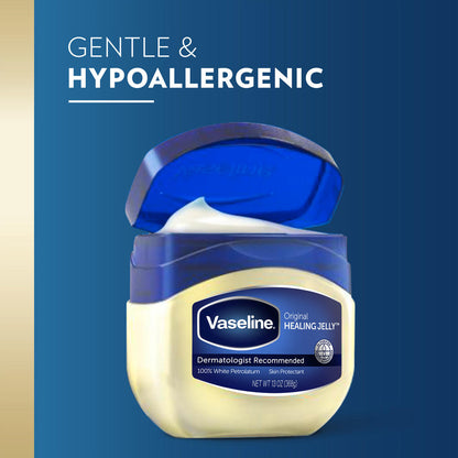 Vaseline® Original 100% Pure Petroleum Jelly — 13 oz, Deep Moisture Skin Protectant
