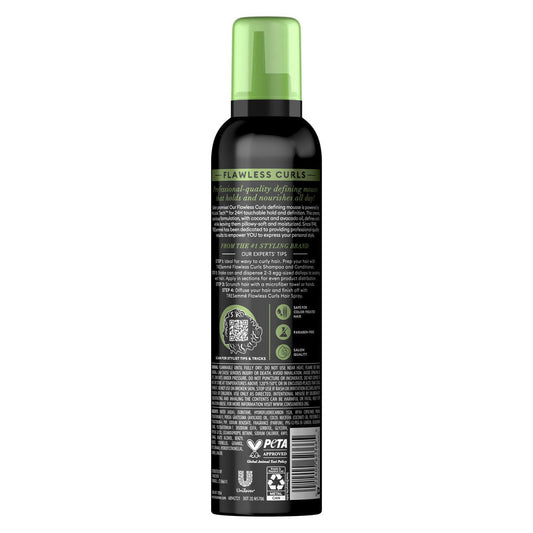 TRESemmé® Flawless Curls Hair Mousse — 10.5 oz, Defined Curls & Frizz Control