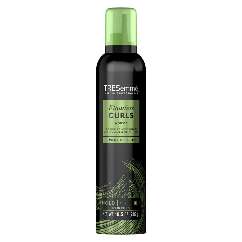 TRESemmé® Flawless Curls Hair Mousse — 10.5 oz, Defined Curls & Frizz Control
