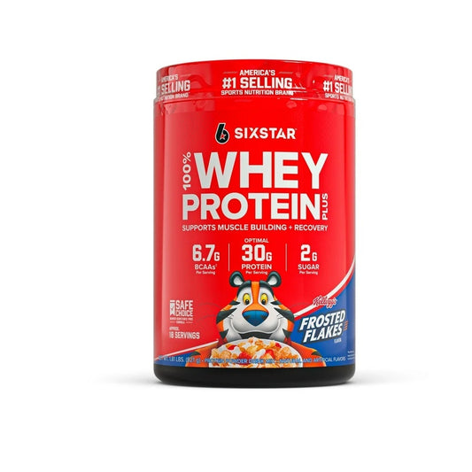 Six Star™ 100% Whey Protein Plus Powder — Frosted Flakes Flavor, 1.81 lb, High Protein Performance Formula