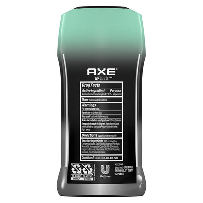 AXE® Apollo Antiperspirant & Deodorant — 2 Pack, Long-Lasting Sweat & Odor Protection