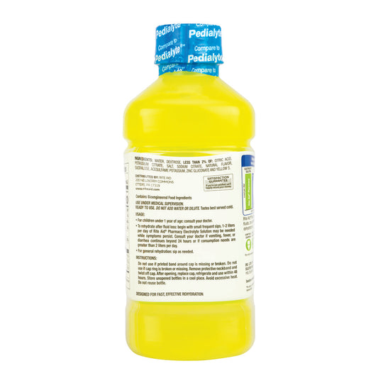 Rite Aid® Advanced Electrolyte Hydration Solution — Lemon Lime, 1 Liter