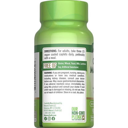 Nature’s Truth® Calcium Magnesium Zinc Dietary Supplement — 90 Tablets