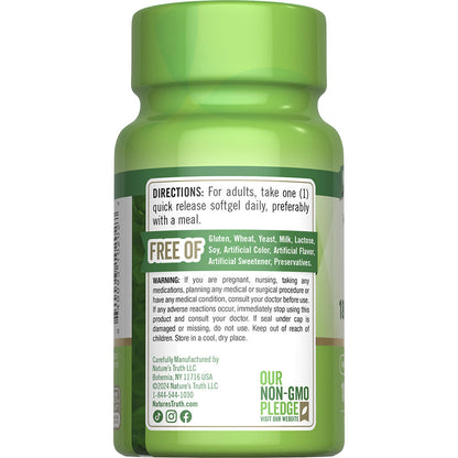 Nature’s Truth® Vitamin E 180mg Softgels — 100 Count, Antioxidant & Skin Support