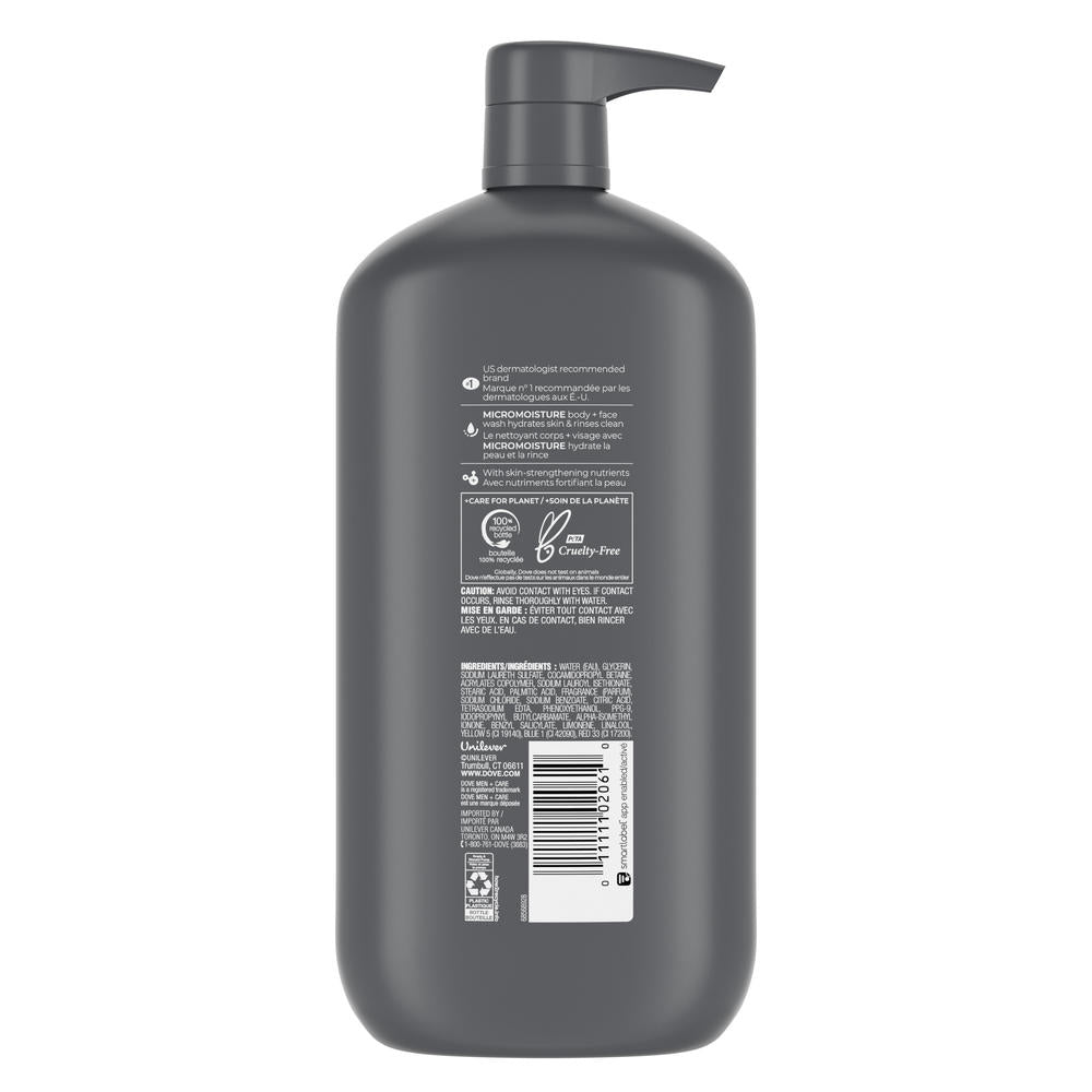 Dove® Men+Care® Clean Comfort Body Wash — 30 oz, Fresh, Clean & Revitalizing