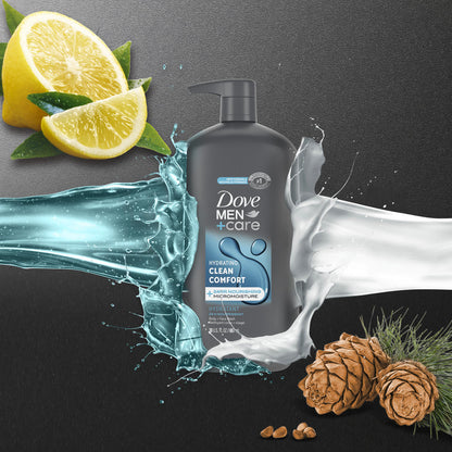 Dove® Men+Care® Clean Comfort Body Wash — 30 oz, Fresh, Clean & Revitalizing