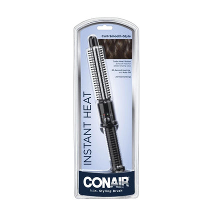 Conair® Instant Heat 3/4" Hot Brush — Quick Heat, Smooth & Voluminous Style
