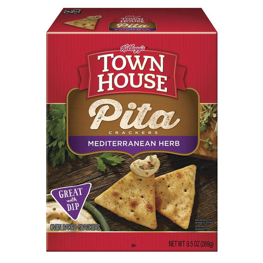 Town House® Pita Mediterranean Herb Crackers - 9.5 oz