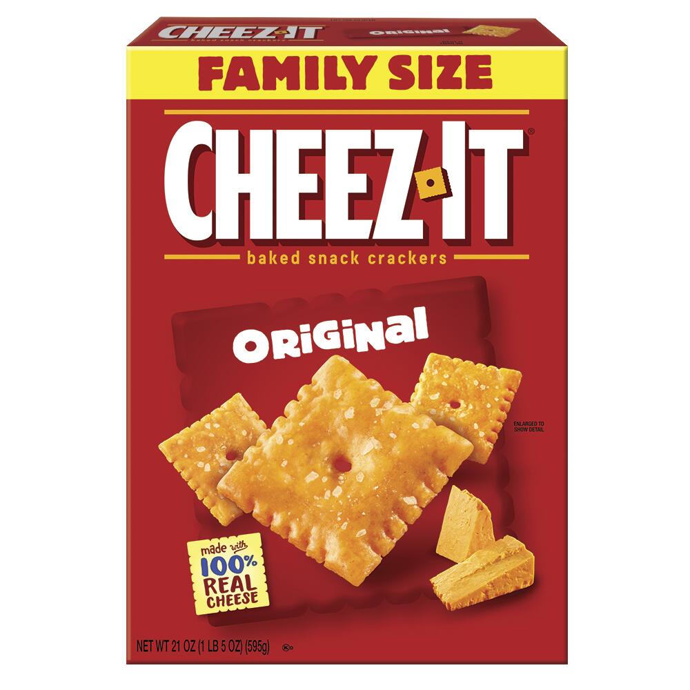 Cheez-It® Original Cheese Crackers – 21 oz Large Family Pack