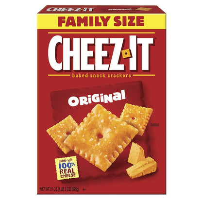 Cheez-It® Original Cheese Crackers – 21 oz Large Family Pack