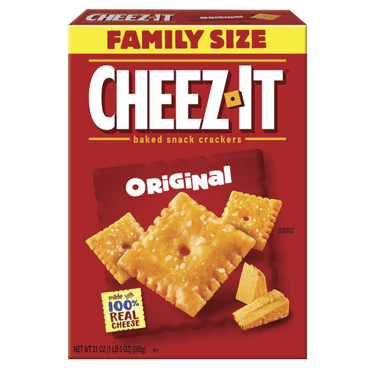 Cheez-It® Original Cheese Crackers – 21 oz Large Family Pack
