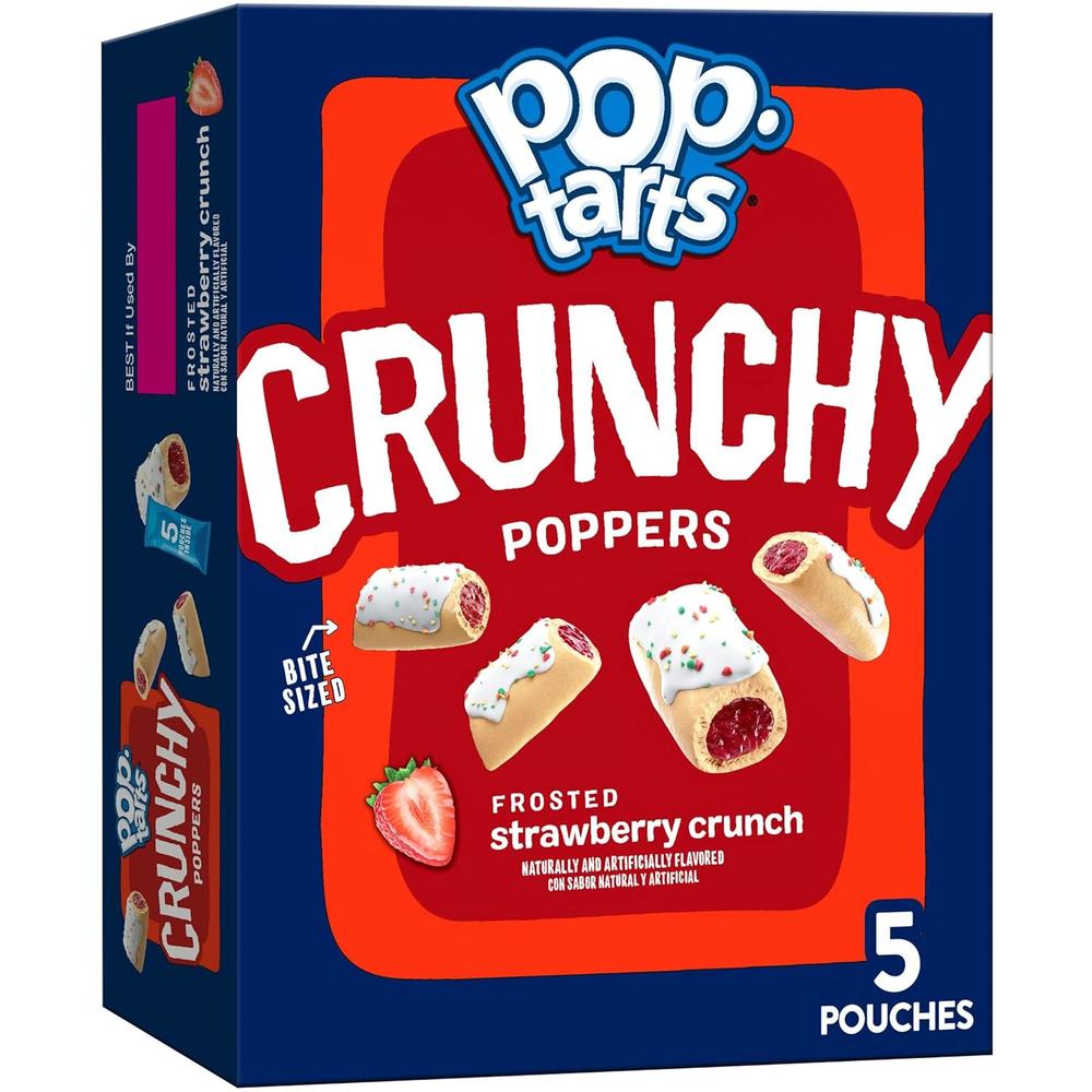 Pop-Tarts® Frosted Strawberry Crunchy Poppers - 5 Count