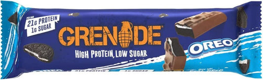 Grenade® Oreo High Protein Bar — 2.2 oz, Low Sugar, Delicious Chocolate & Cream Flavor