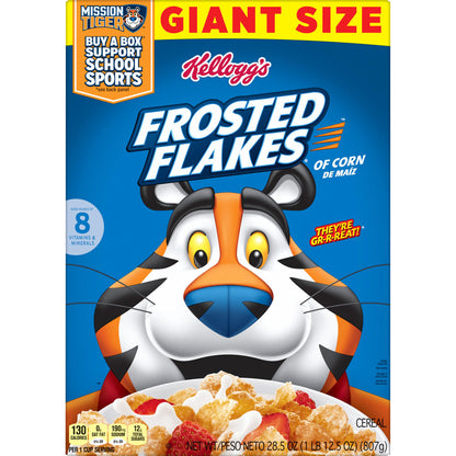 Kellogg’s® Frosted Flakes® — Crunchy, Sweet & Classic Breakfast Cereal (28.5 oz)