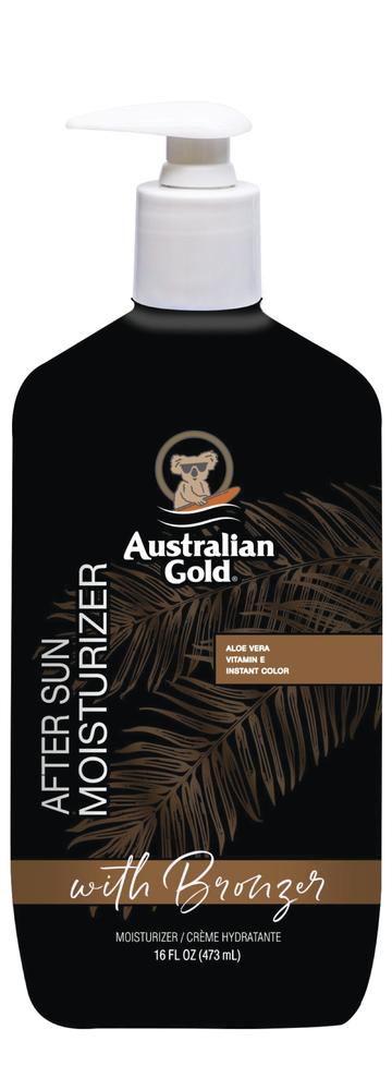 Australian Gold® After Sun Moisturizer Lotion with Bronzer — 16 oz, Tan Enhancing Hydration