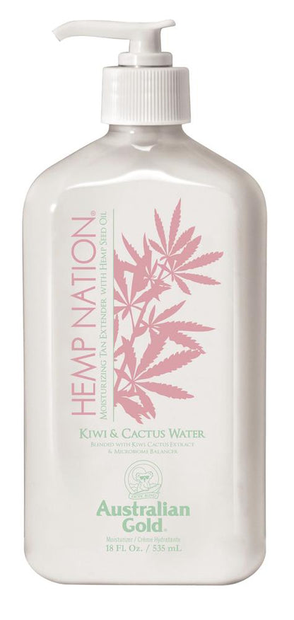 Australian Gold® Hemp Nation® Kiwi & Cactus Water Tan Extender Lotion — 18 oz