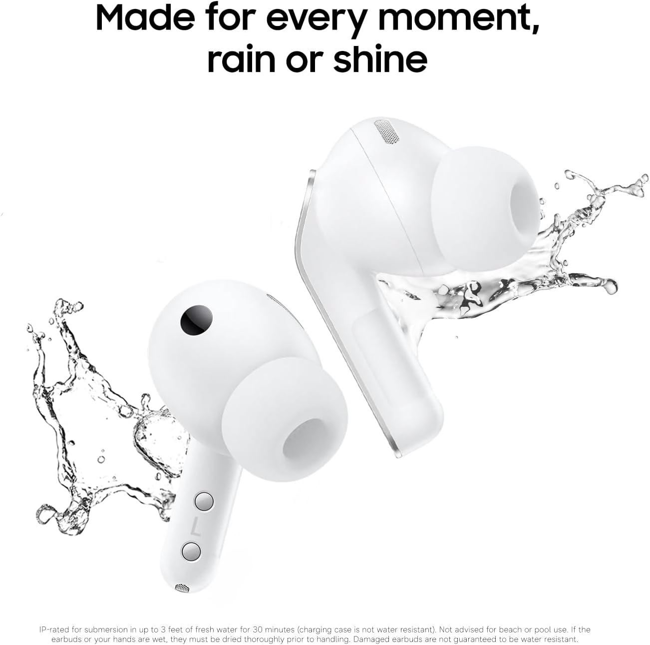 Samsung Samsung Galaxy Buds 4 Pro (2026) AI True Wireless Earbuds – Hi-Res Audio, 2-Way Speakers, ANC 2.0, Live Translation, Optimized Comfort, IP57 Water & Dust Resistance, Bluetooth Earbuds, Black, US Version with 2-Year Warranty