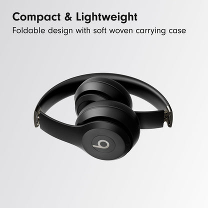 Beats Beats Solo 4 Bluetooth Headphones – Ultra-Lightweight On-Ear Design with Powerful Sound & Long Battery Life