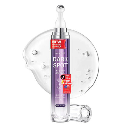 HANYWIL HANYWIL Dark Spot Remover for Face & Body – Brightening Serum with Roller Applicator for Age Spots, Sun Spots, Freckles & Uneven Skin Tone, Skincare Treatment Formula