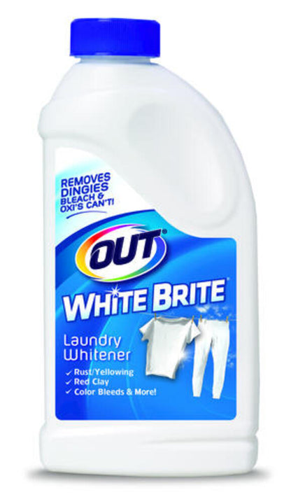 Out® White Brite® 28 oz Laundry Whitener – Brighten Whites & Remove Dullness