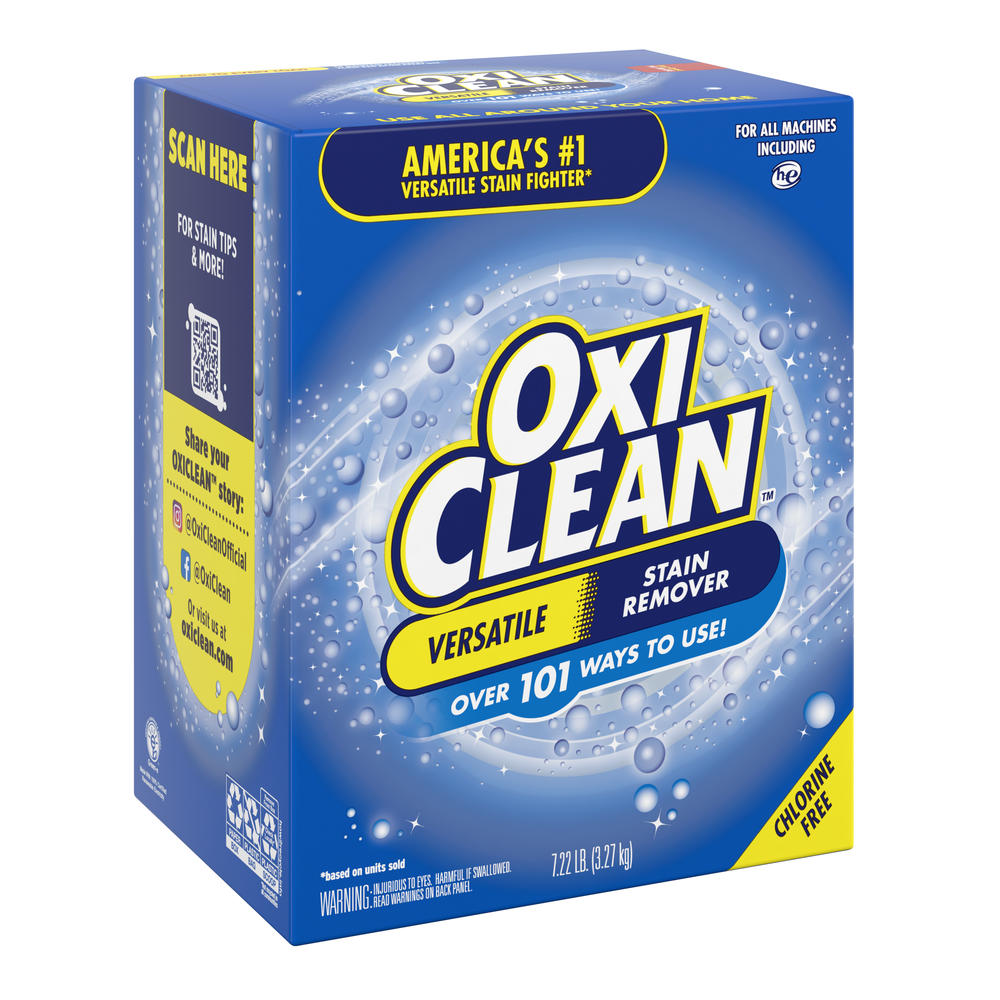 OxiClean® 7.22 lb Versatile Stain Remover Powder – Powerful Laundry & Household Cleaner