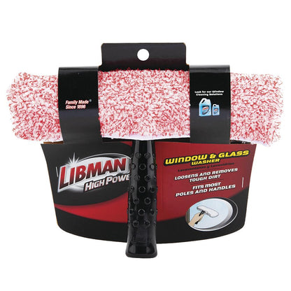 Libman 11.25" Microfiber Window & Glass Washer — Streak-Free Shine